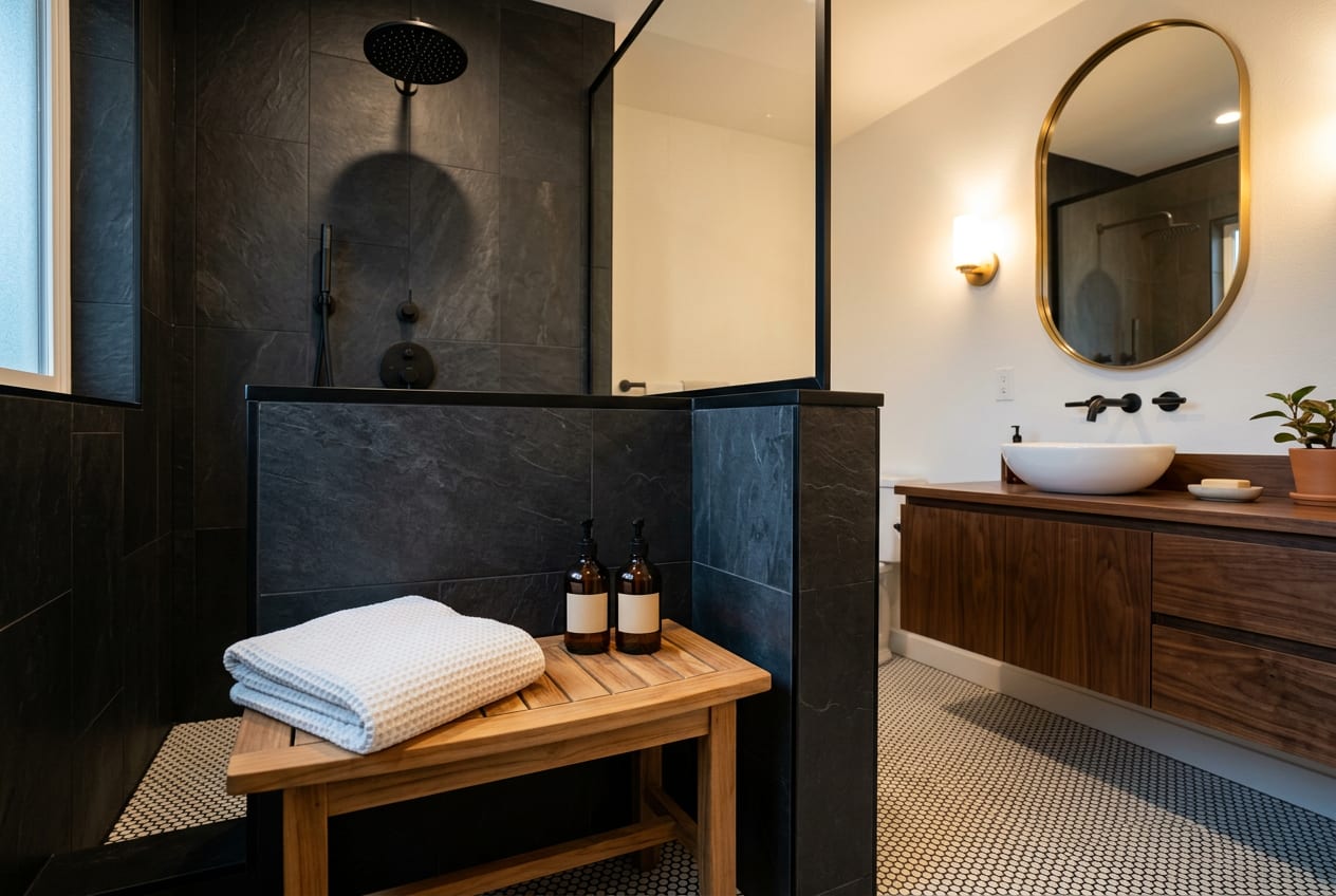 Lopez Bathroom Remodeling Company, bathroom remodeling in DuPont, completed project 3